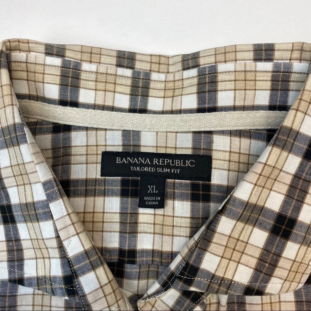 BANANA REPUBLIC XL CASUAL BUTTON DOWN